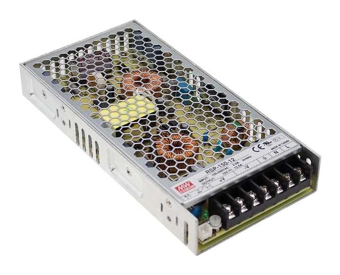 Mean Well, AC/DC Enclosed Power Supply(PSU),1 Outputs,151.2 W,RSP-150-27