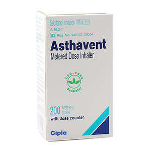 ASTHAVENT INH 200 DOSES 100MCG
