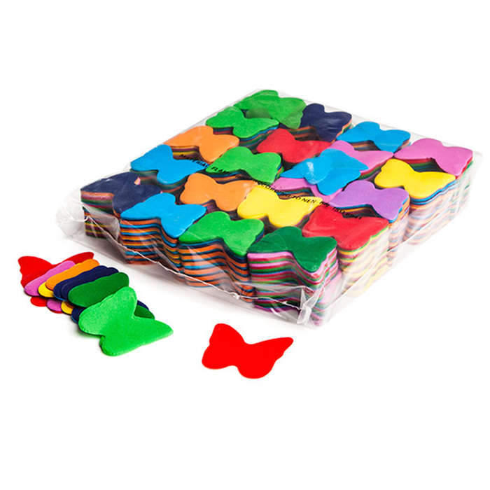 Magic Fx - Multicolour Slowfall Confetti Butterflies