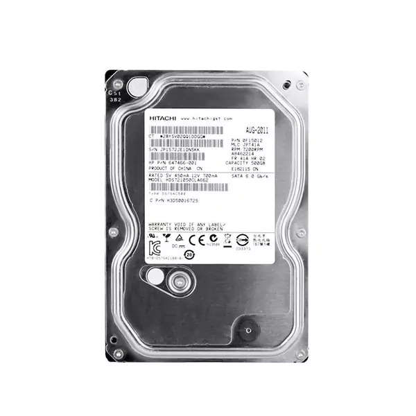 Hitachi HDS721050CLA662 Deskstar 500GB 7200RPM SATA 6GB/s 16MB Cache 3.5-inch Internal Hard Drive...