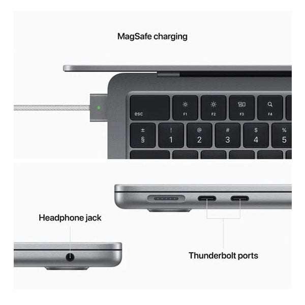 Apple MacBook Air 2022 A2681 M2 Processor 256GB SSD 8GB 13.6 Inch Liquid Retina Display Notebook ...