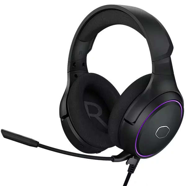 Cooler Master MH650 Over Ear RGB Wired Gaming Headset PC, Xbox, PlayStation & Phone (Black)