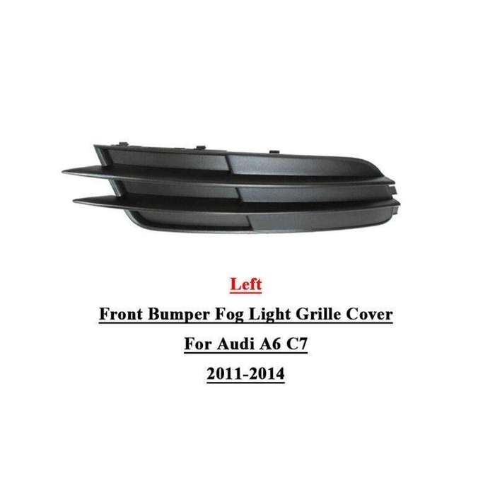 Front Bumper Fog Light Grille Cover For Audi A6 C7 2011-2014 Left 4G0807681F