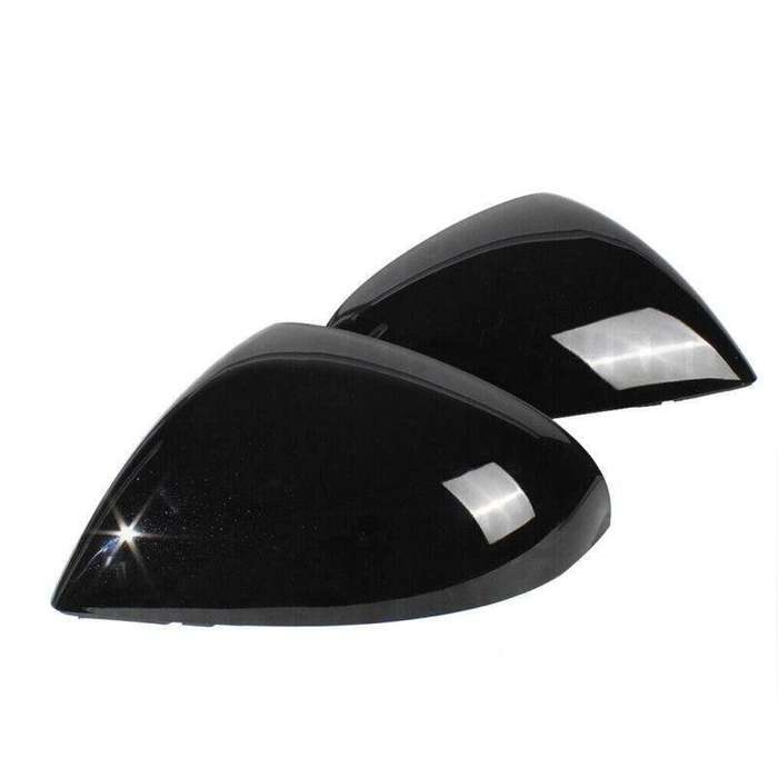 Pair Rear View Mirror Cover Painted Cap For VW Touareg 2011-2014