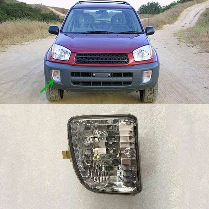 Right Side Front Bumper Fog Light NO Bulbs Replace For Toyota RAV4 2001-2003