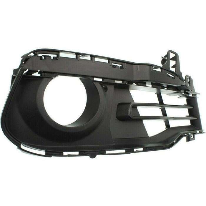 Pair Front Bumper Fog Light Grille Cover For BMW F30 F31 LCI 2016-2019