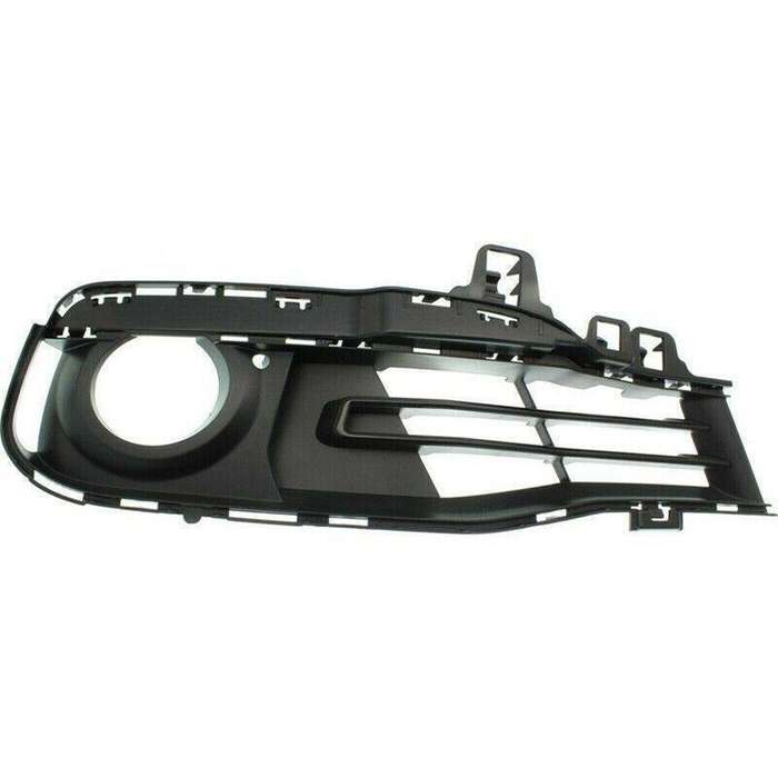 Pair Front Bumper Fog Light Grille Cover For BMW F30 F31 LCI 2016-2019