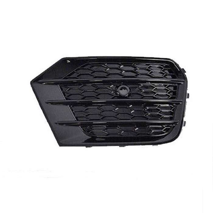 Front Bumper Fog Light Grille Cover For Audi Q3 2016-2018 Right Side Black