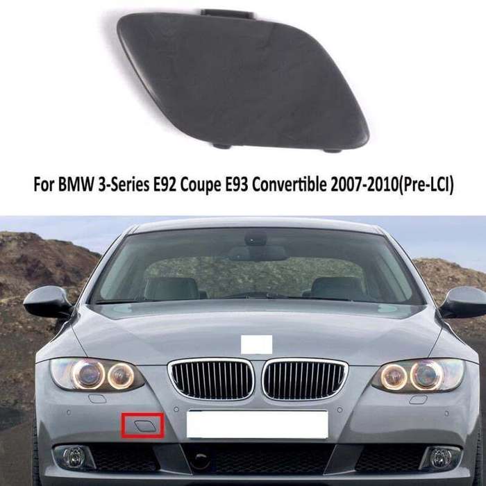 Front Bumper Tow Hook Cover 51117187956 For BMW E92 E93 3-Series 06-09 328i 335i