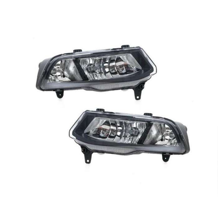 For VW Polo 6C Hatchback 2015-2018 Front Bumper Fog Lamp Driving Light Pair