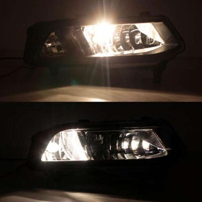 For VW Polo 6C Hatchback 2015-2018 Front Bumper Fog Lamp Driving Light Pair