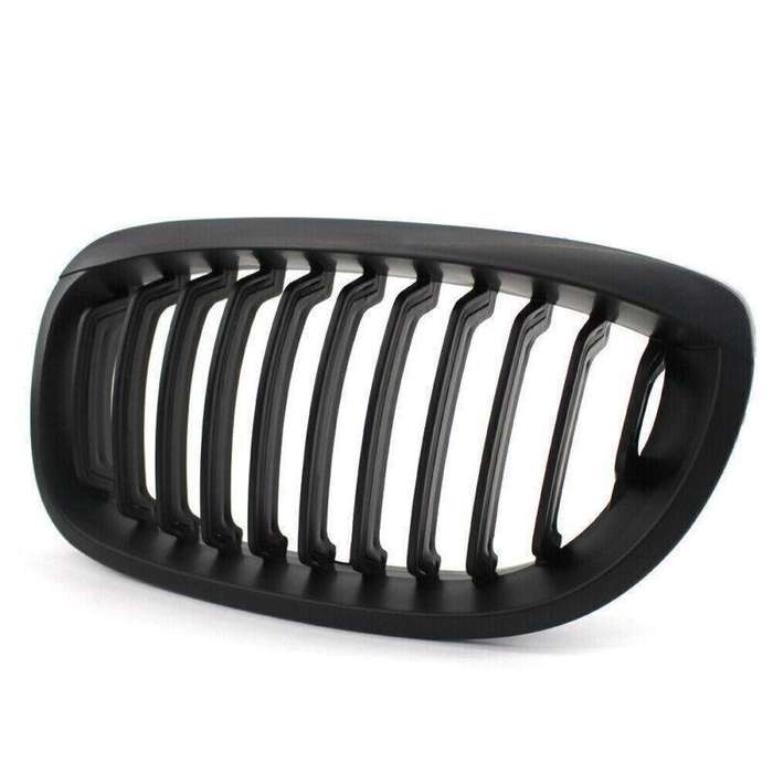 Pair of Matte Black Sport Grille For BMW E46 LCI Facelift Coupe Cabriolet 03-06