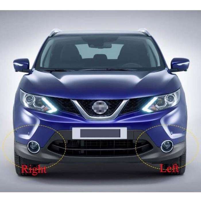 For Qashqai J11 2014-2016 Left Side Front Bumper Fog Light Driving Lamp