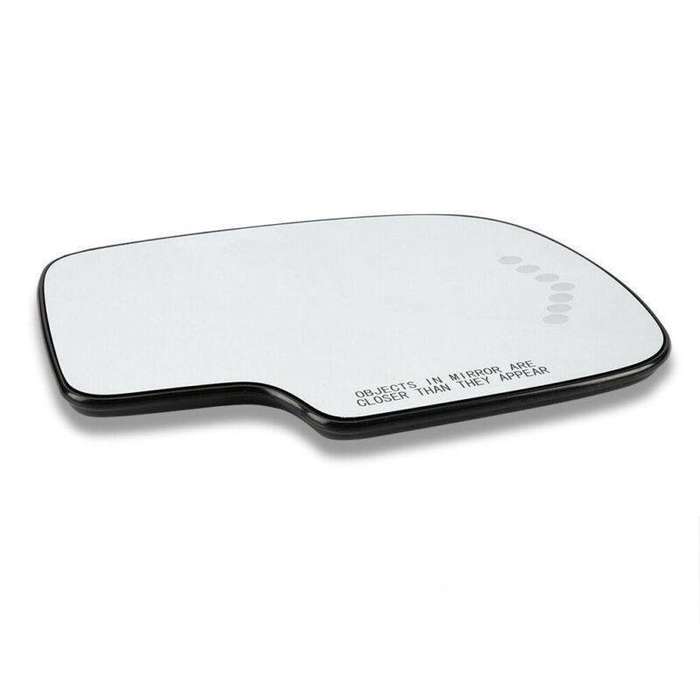 Exterior View Mirror Glass For GMC Cadillac 2003 2004 2005 2006 2007 Pair