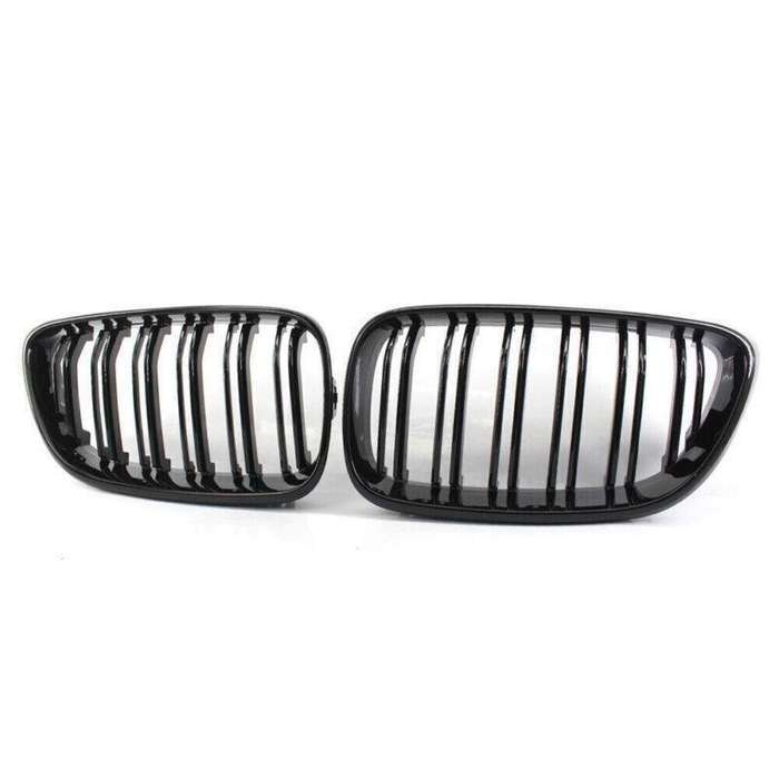 M Style Gloss Black Front Grille Kit Dual Line for BMW F23 2014+ Coupe 220i 228i