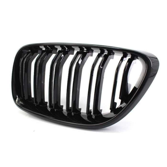 M Style Gloss Black Front Grille Kit Dual Line for BMW F23 2014+ Coupe 220i 228i