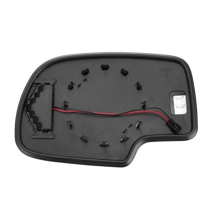 Exterior View Mirror Glass For GMC Cadillac 2003 2004 2005 2006 2007 Pair