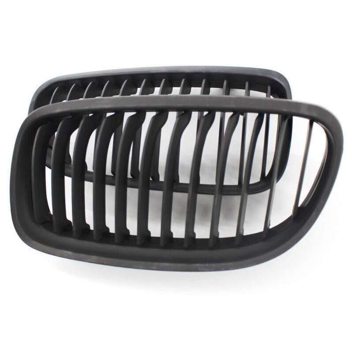 2X/Set Car Front Grille Matte Black fit for BMW 3 Series E90 09-11 10 Mesh Grill