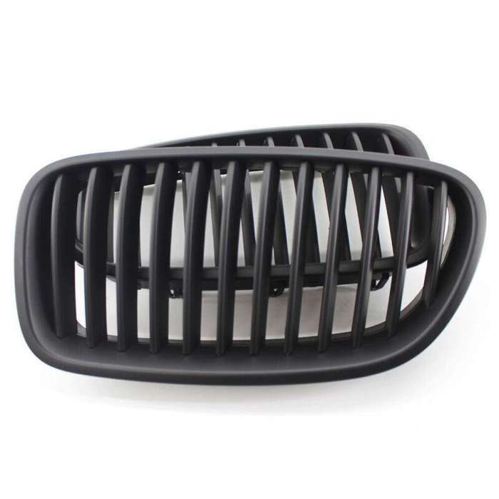 2X/Set Flat Black Car Grille Fit for BMW F10 F18 M5 10-15 Sedan Wagon Mesh Grill