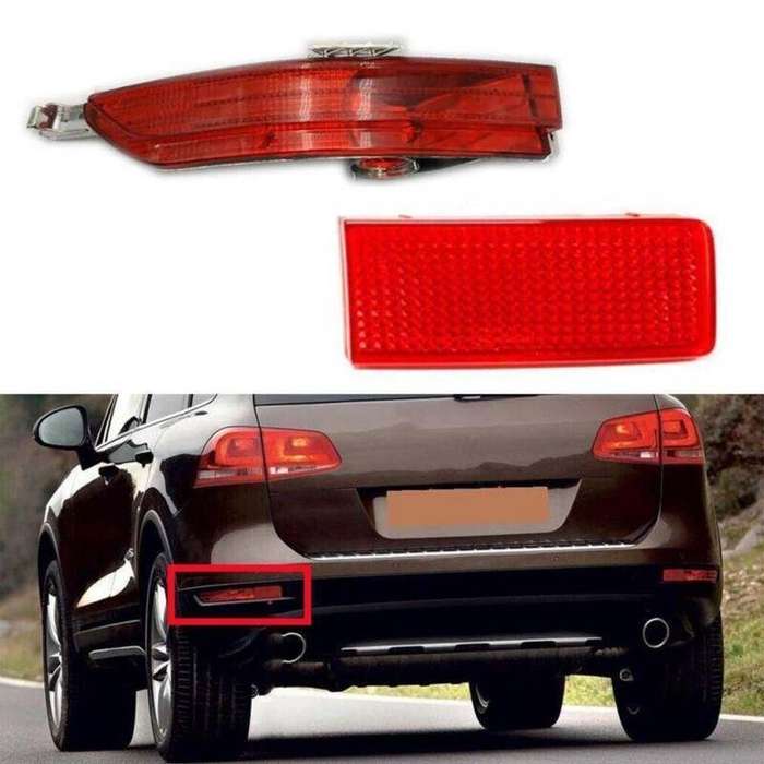 Fits For VW Touareg 2011-2014 Left Side Rear Bumper Reflector Light Brake Lamp