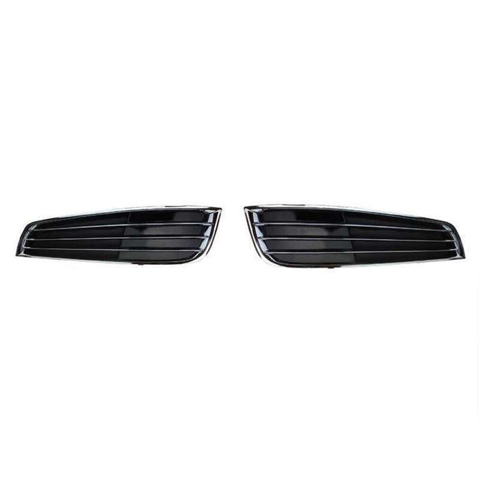 2x Front Bumper Fog Lamp Grille Cover For Audi A8 D4 2011-2013 Left+Right Side