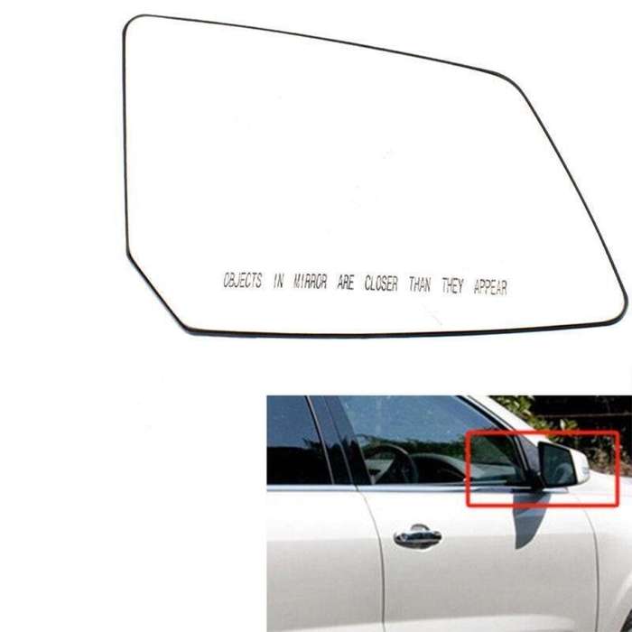 Rearview Heated Mirror Glass For Chevrolet Traverse 2009-2014 Right Side