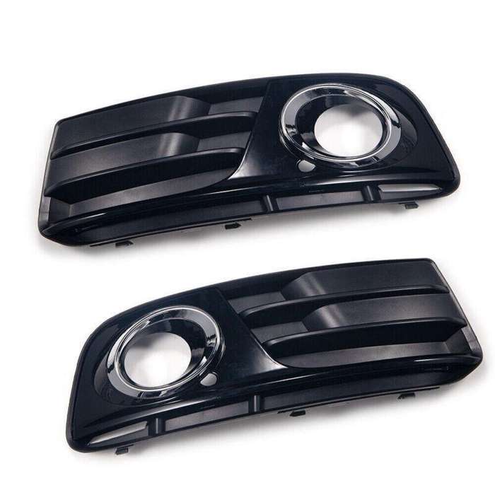 Front Bumper Fog Light Grille Bezel Cover Lower For Audi Q5 2013-2017 Pair