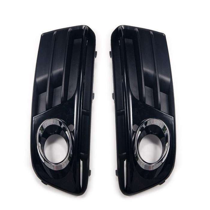 Front Bumper Fog Light Grille Bezel Cover Lower For Audi Q5 2013-2017 Pair