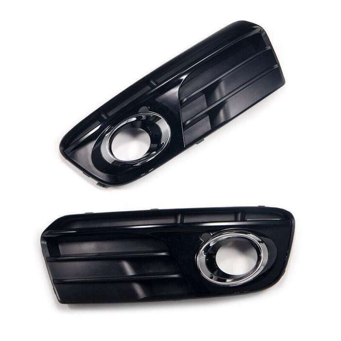 Front Bumper Fog Light Grille Bezel Cover Lower For Audi Q5 2013-2017 Pair