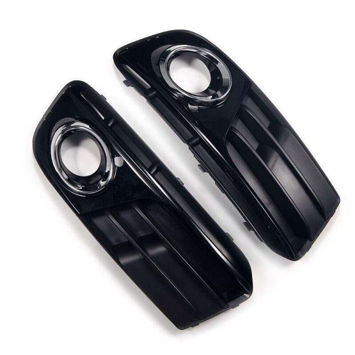 Front Bumper Fog Light Grille Bezel Cover Lower For Audi Q5 2013-2017 Pair
