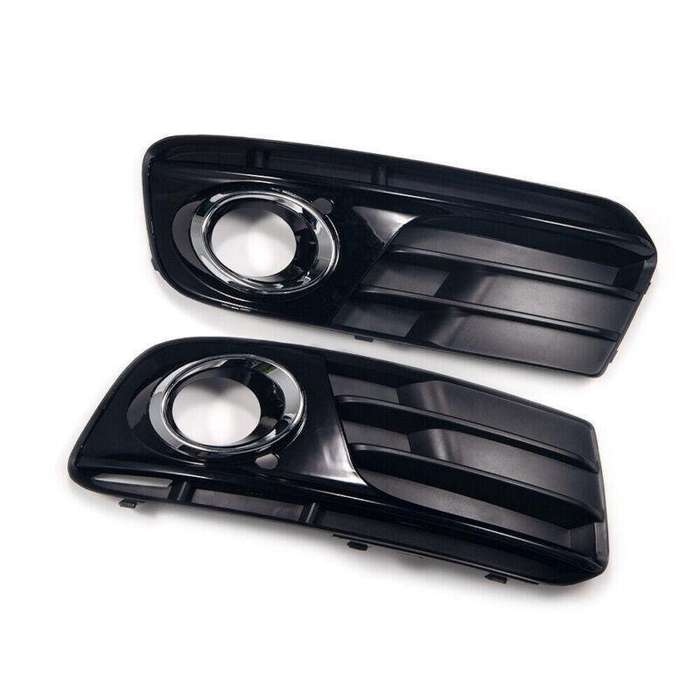 Front Bumper Fog Light Grille Bezel Cover Lower For Audi Q5 2013-2017 Pair