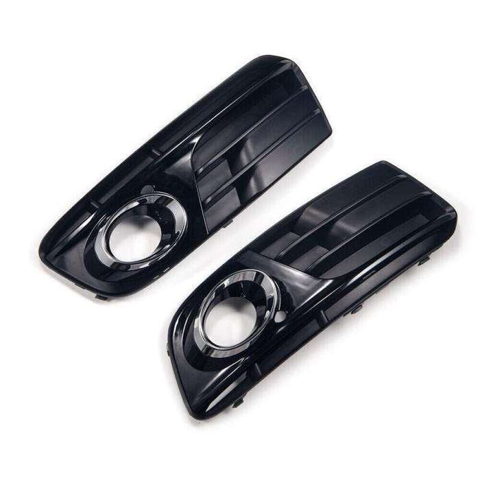 Front Bumper Fog Light Grille Bezel Cover Lower For Audi Q5 2013-2017 Pair