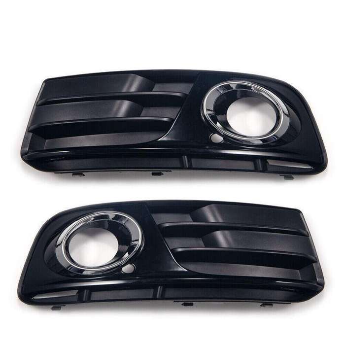 Front Bumper Fog Light Grille Bezel Cover Lower For Audi Q5 2013-2017 Pair