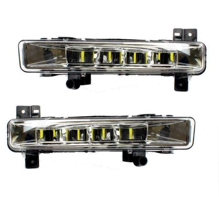 Front Bumper LED Lamps Fog Light For BMW Series 5 G30 G31 G38 2016-2020 Pair