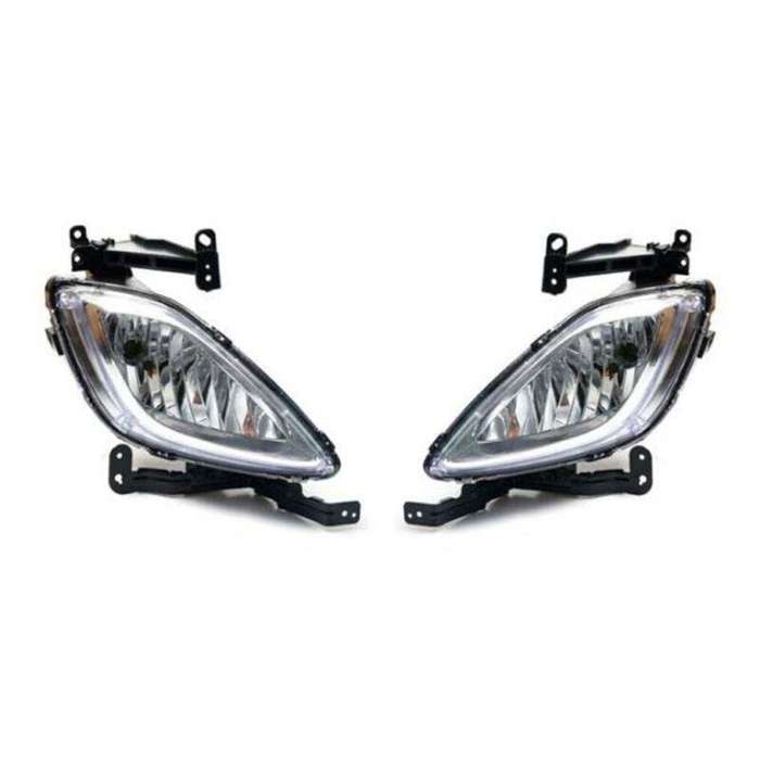 Fits For Hyundai Elantra 2011-2012 1 Pair Front Bumper Fog Light Driving Lamps