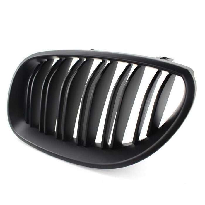 Pair Of Matte Black Slat Grille Fit For BMW E60 E61 M5 5 Series 2003-2009