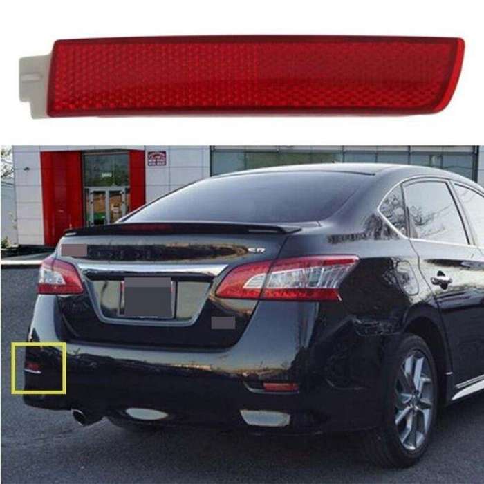 Fits For Sentra 2013-2018 1 PC Left Side Rear Bumper Reflector Lamp Light