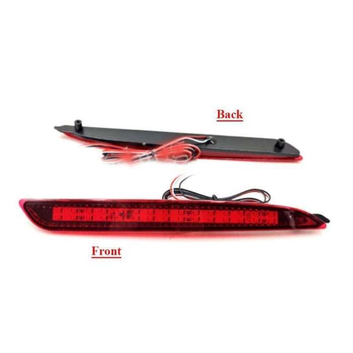 Rear Fog Brake Taillight Bumper Reflector Light For Mazda 3 Speed 2010-2015 Pair