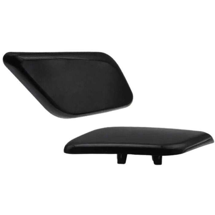 For VW Tiguan 2008-2011 Front Bumper Headlight Washer Nozzle Cover Cap Pair