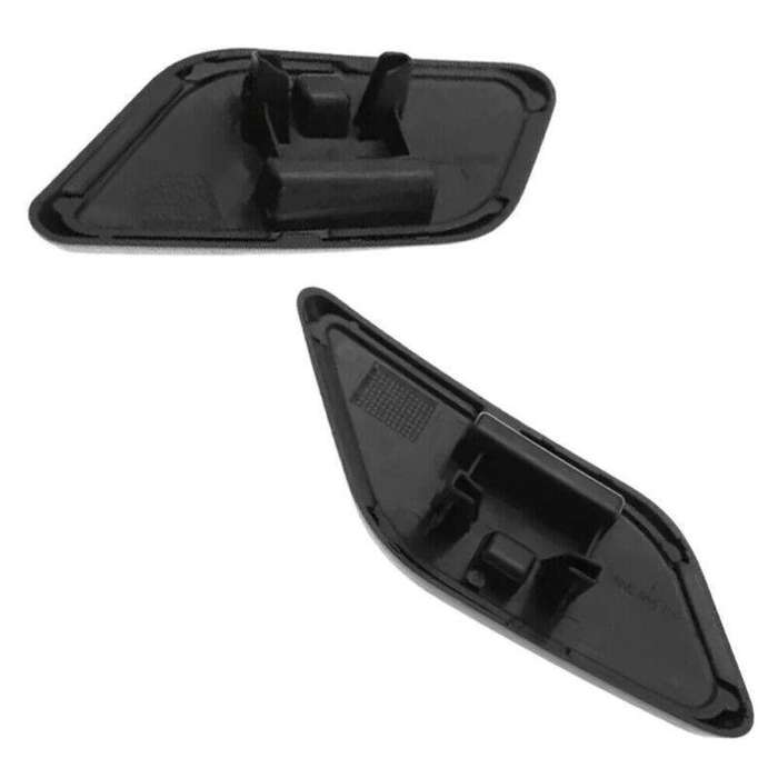 For VW Tiguan 2008-2011 Front Bumper Headlight Washer Nozzle Cover Cap Pair