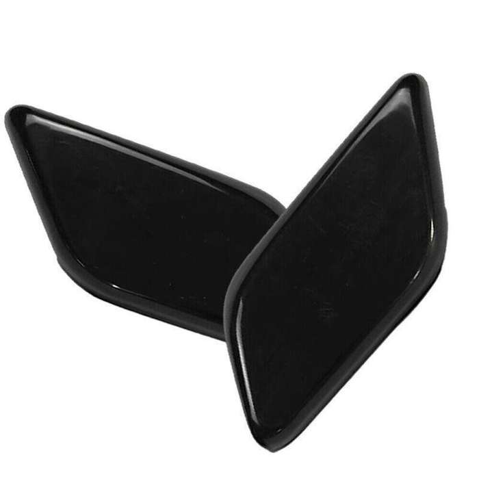 For VW Tiguan 2008-2011 Front Bumper Headlight Washer Nozzle Cover Cap Pair