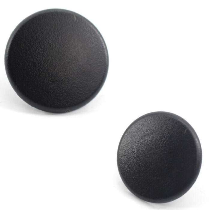 Pair of Armrest Rear Seat Cover Cap For 07-13 Chevy GM Factory Replacement Black