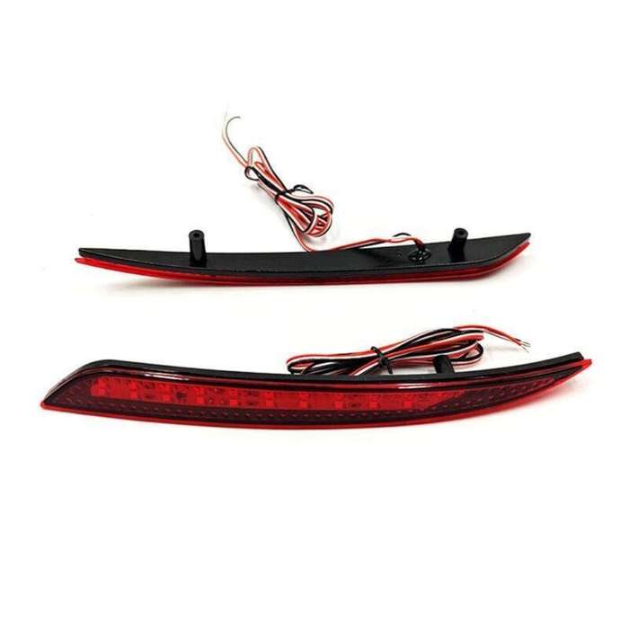 Rear Brake Taillight Bumper Reflector Light For Ford Fusion Mondeo 13-18 Pair B