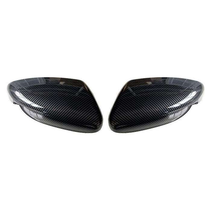 Car For Kia Forte K3 2014-18 Carbon Fiber Door Side Rear View Mirror Cover Trim