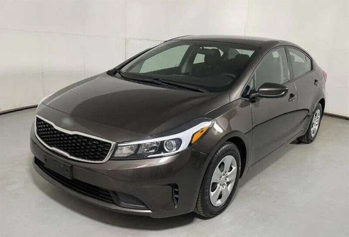 Car For Kia Forte K3 2014-18 Carbon Fiber Door Side Rear View Mirror Cover Trim