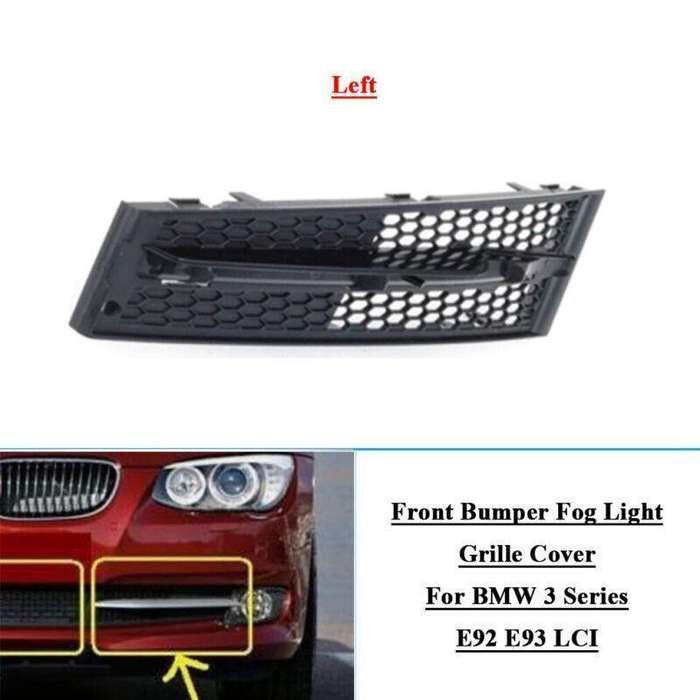 Front Bumper Fog Light Grille Cover For BMW 3 Series E92 E93 LCI L 51117229181