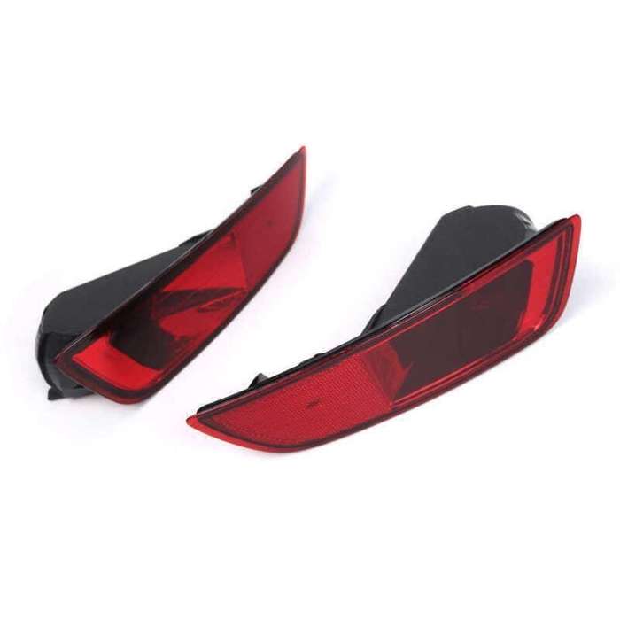 Rear Bumper Fog Light Lamp Reflector For Volvo XC60 2008-2013 Pair