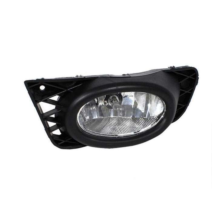 Front Bumper Fog Lights Lamp Black Cover For Honda Civic 4DOOR 2009-2011 Left