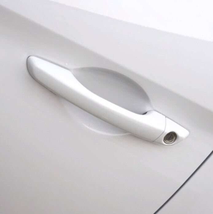 For Hyundai Elantra 2017-2020 Replace White Exterior Side Door Handle Cover Trim