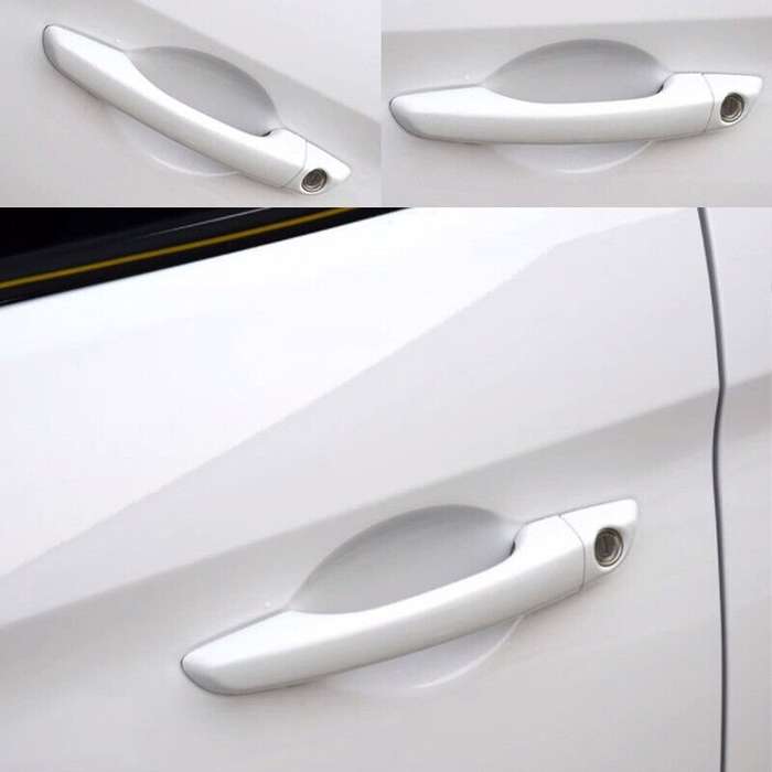 For Hyundai Elantra 2017-2020 Replace White Exterior Side Door Handle Cover Trim